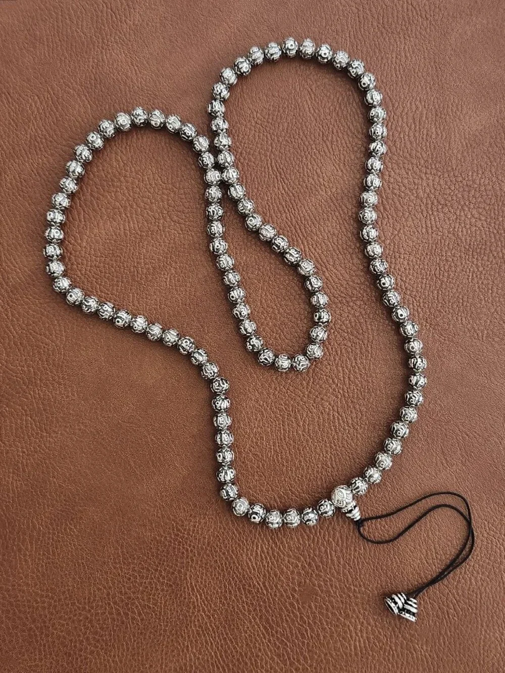 925 SILVER MANTRA MALA BEADS